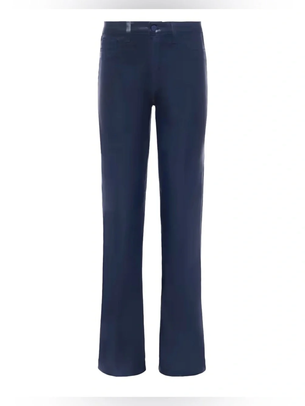 L’AGENCE NWT Women’s Clayton Midnight Coated Wide-Leg High Rise Jeans Size 28